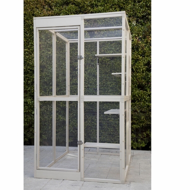 NEW-AGE-PET-KITTY-KATIO-PEN-MAPLE-51X42X75