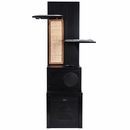 New Age Pet Kitty Klimber Tree Scratcher Cat Condo Espreso (16.50" L x 16.50" W x 60" H)