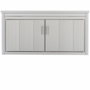 New Age Pet LitterLoo Bench, Litter Box Cover Antique White (22" L x 46" W x 23" H)