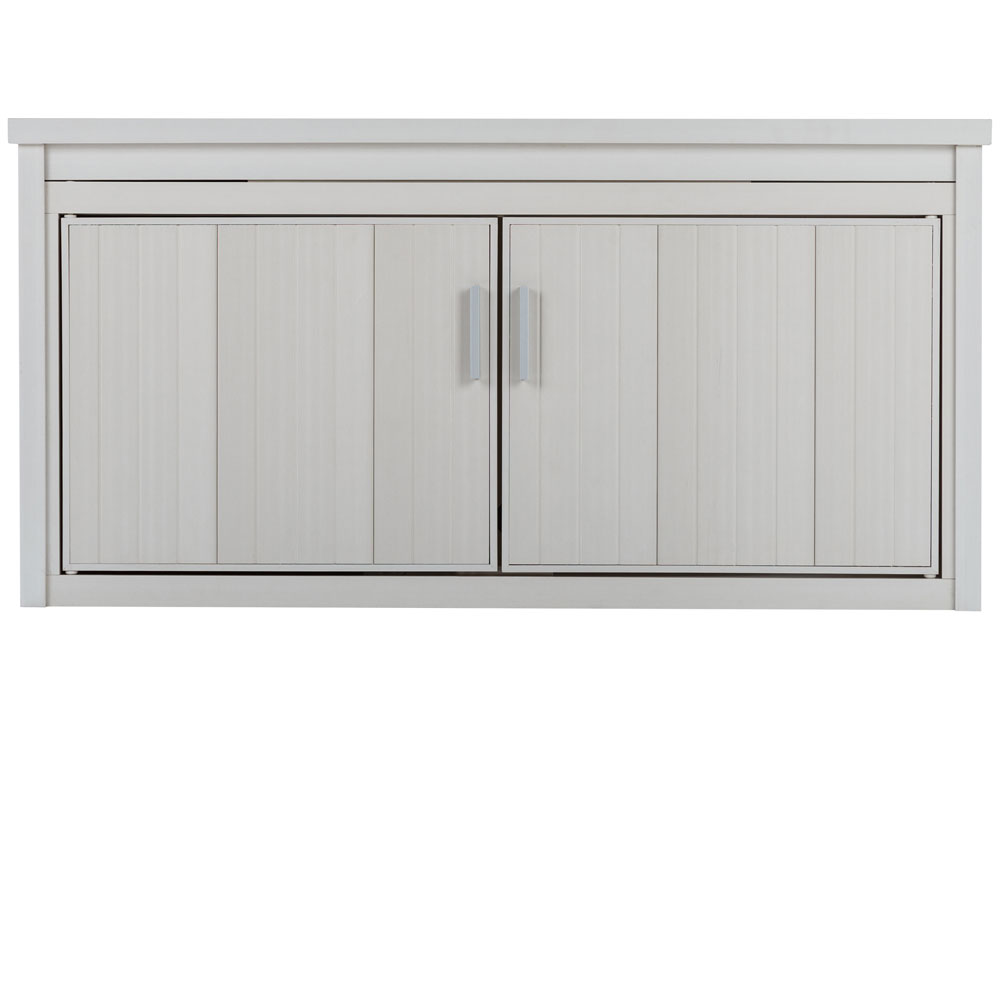 NEW-AGE-PET-LITTRLOO-BENCH-LITTRB-COVER-ANTQUEWHT-22X46X23