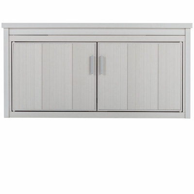 NEW-AGE-PET-LITTRLOO-BENCH-LITTRB-COVER-ANTQUEWHT-22X46X23