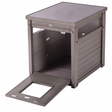 NEW-AGE-PET-LITTRLOO-LITTRB-COVRENDTBLE-GRY-23X18-50X22