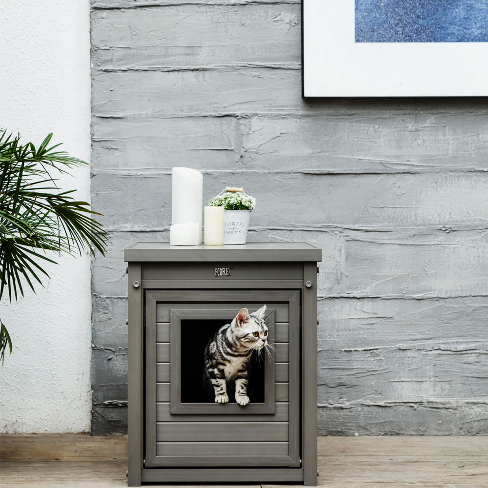 NEW-AGE-PET-LITTRLOO-LITTRB-COVRENDTBLE-GRY-23X18-50X22