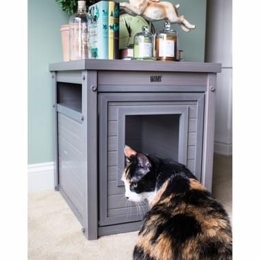NEW-AGE-PET-LITTRLOO-LITTRB-COVRENDTBLE-GRY-23X18-50X22
