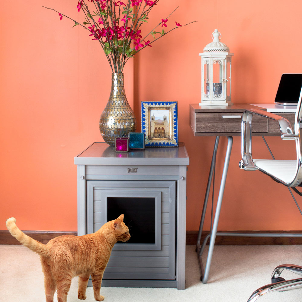NEW-AGE-PET-LITTRLOO-LITTRB-COVRENDTBLE-GRY-23X18-50X22