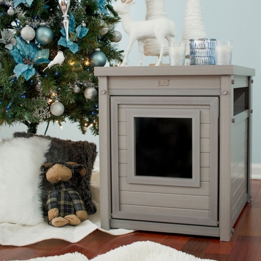 NEW-AGE-PET-LITTRLOO-LITTRB-COVRENDTBLE-GRY-23X18-50X22