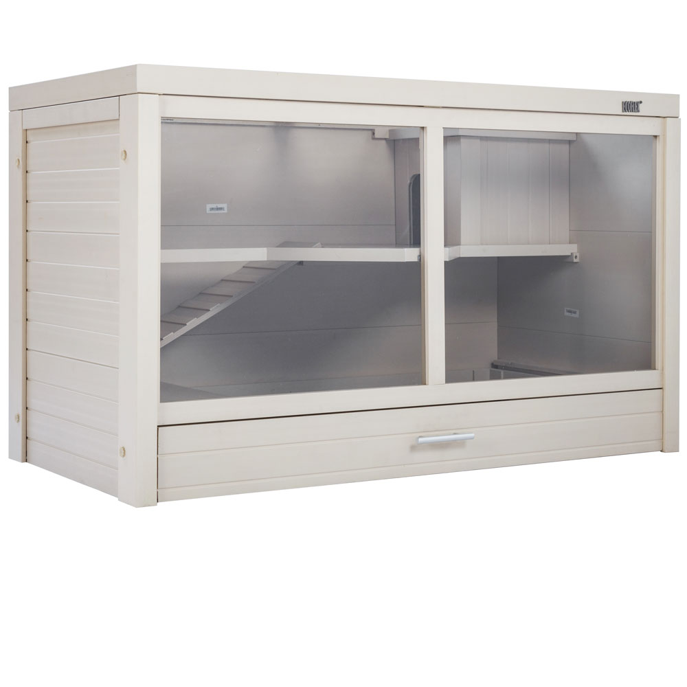 NEW-AGE-PET-PRK-AVENUE-INDR-RBBIT-HUTCH-MPLE-19X39X23