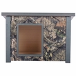 New Age Pet Rustic Lodge Dog House Mossy Oak - Medium (28.90" L x 36.20" W x 25.50" H)