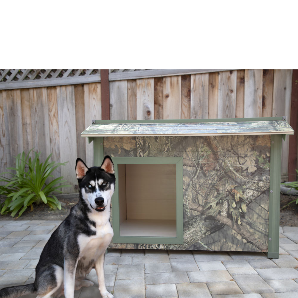 NEW-AGE-PET-MOSSY-OAK-THERMCORE-INSULTED-DGHOUSE-LG-47X35X33