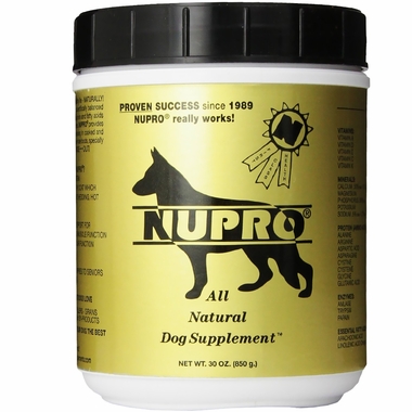 Nupro 30 oz All Natural Dog Supplement | EntirelyPets