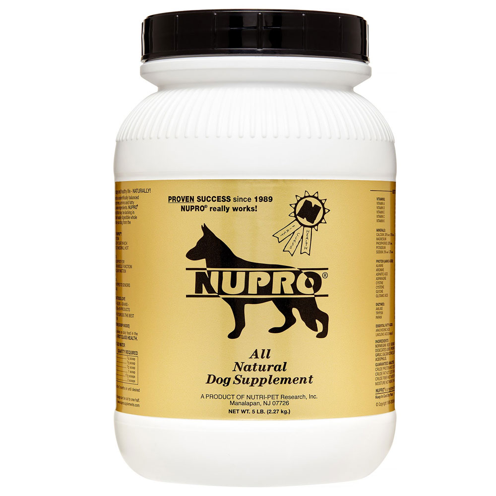 Nupro 5 lbs All Natural Dog Supplement EntirelyPets