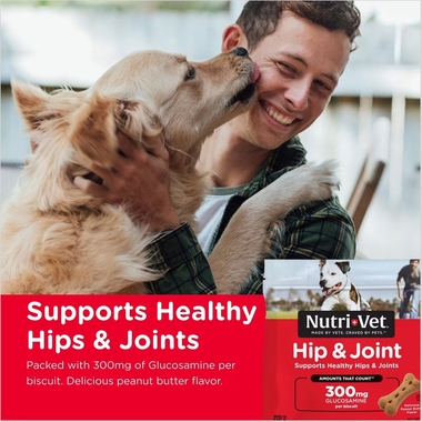 NUTRI-VET-HIPJOINT-BISCUITS-DOGS-500MG-6LBS-PEANUTBUTTER