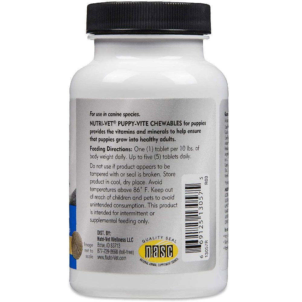 NUTRI-VET-PUPPY-VITE-PUPPIES-60-CHEWABLES