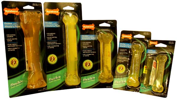 Nylabone Flexible Chicken Bones