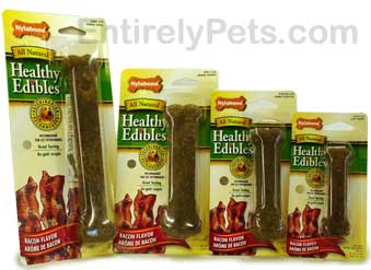 Nylabone Healthy Edibles Bacon Flavored Bones