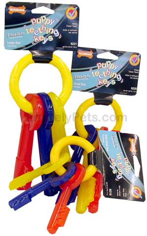 Nylabone Puppy Teething Keys 