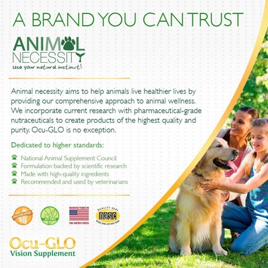 Ocu-GLO Eye Supplement For Medium To Large Dogs - 90 Gelcaps