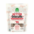 OPEN FARM DOG BETTER BISCUITS BEEF OATMEAL TREAT 8OZ