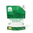 OPEN FARM DOG CAT TURKEY BONE BROTH POUCH 12OZ