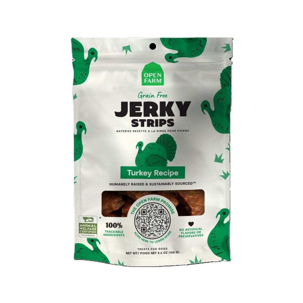 OPEN-FARM-DOG-JERKY-STRIPS-TURKEY-GF-TREAT-5-6OZ