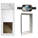 Opening Power Pet Door for Wall Installations Large
