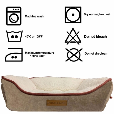 OTIS-CLAUDE-HI-TECH-CASHMERE-PETBD-BRWN-SM-48X41-CM