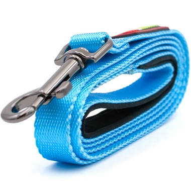 OTIS-CLAUDE-DOG-LEASH-LARGE-PRINCESS-BLUE