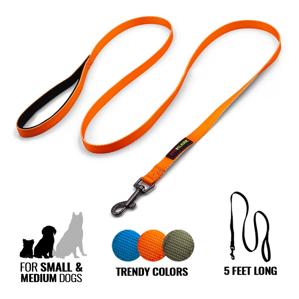 OTIS-CLAUDE-DOG-LEASH-SMALL-TURMERIC