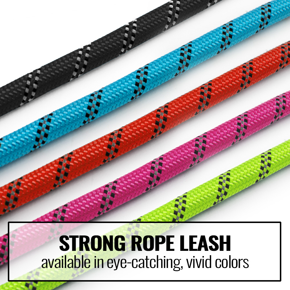 REFLECTIVE-ROPE-LEASH-RED