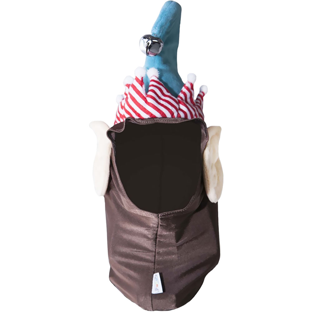 Outward Hound Christmas Holiday Elf Mask & Hat