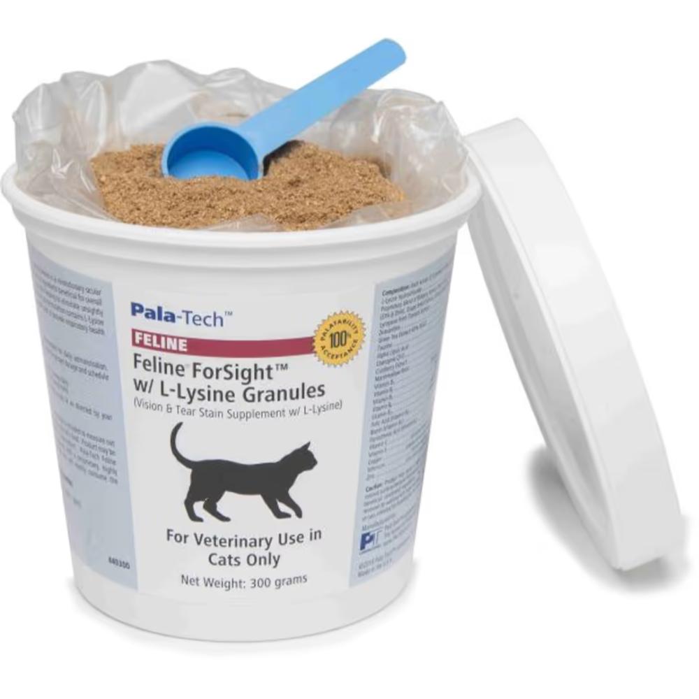 PALA-TECH-FELINE-FORSIGHT-L-LYSINE-GRANULES-300GM-TUB