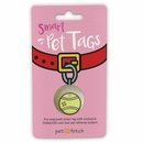 Pet Fetch Tennis Ball Emoji Smart Pet Tag