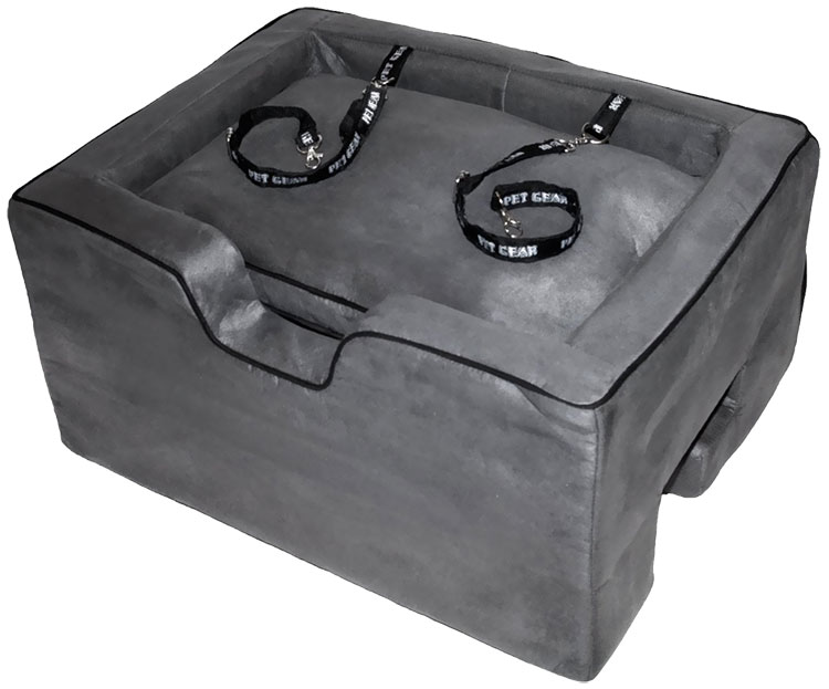 PET-GEAR-BOOSTER-CAR-SEAT-MEDIUM-CHARCOAL