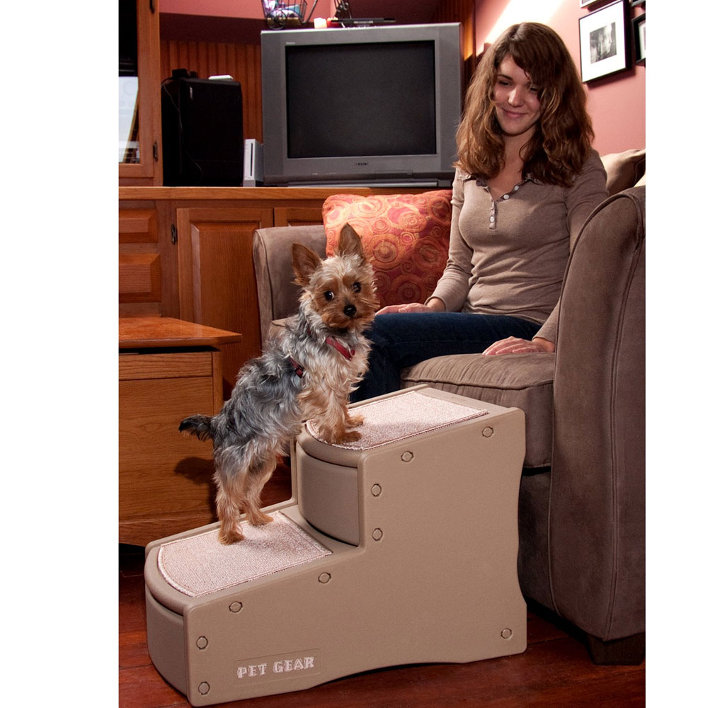Pet Gear Easy Step II Pet Stairs Chocolate On Sale EntirelyPets