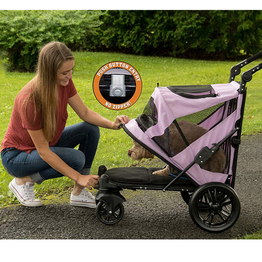 Pet Gear Excursion NoZip Pet Stroller Mountain Lilac On Sale