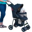 Pet Gear Happy Trails Lite No-Zip Pet Stroller - Jaguar