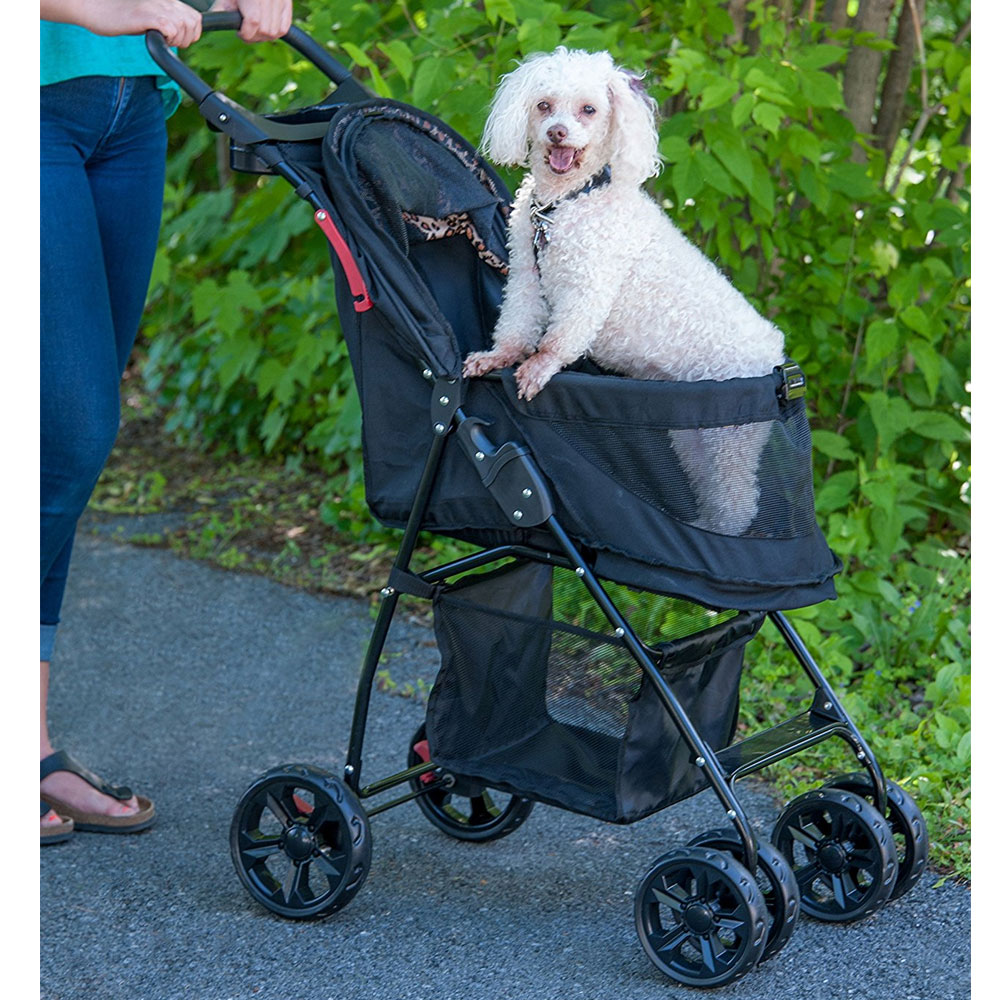 Pet Gear Happy Trails Lite NoZip Pet Stroller Jaguar On Sale