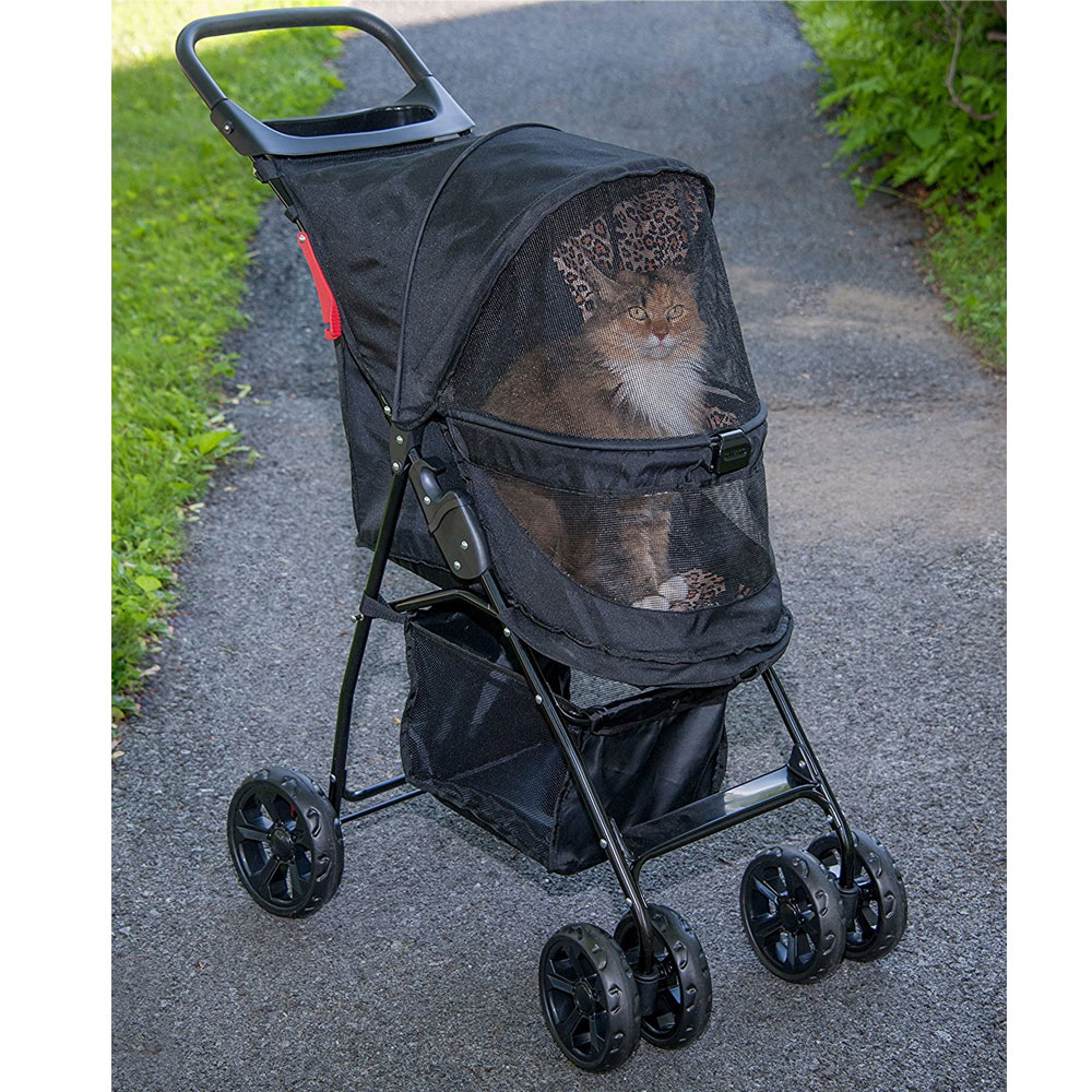Pet Gear Happy Trails Lite NoZip Pet Stroller Jaguar On Sale