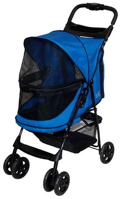 PET-GEAR-HAPPY-TRAILS-NO-ZIP-STROLLER-SAPPHIRE