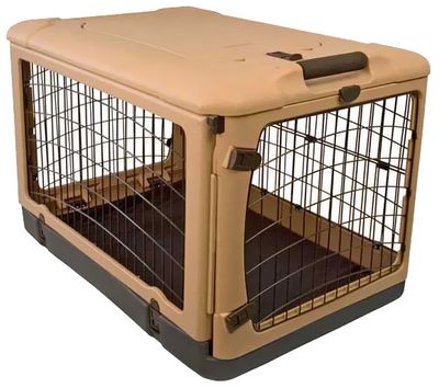 PET-GEAR-THE-OTHER-DOOR-STEEL-CRATE-36-TAN-BLACK