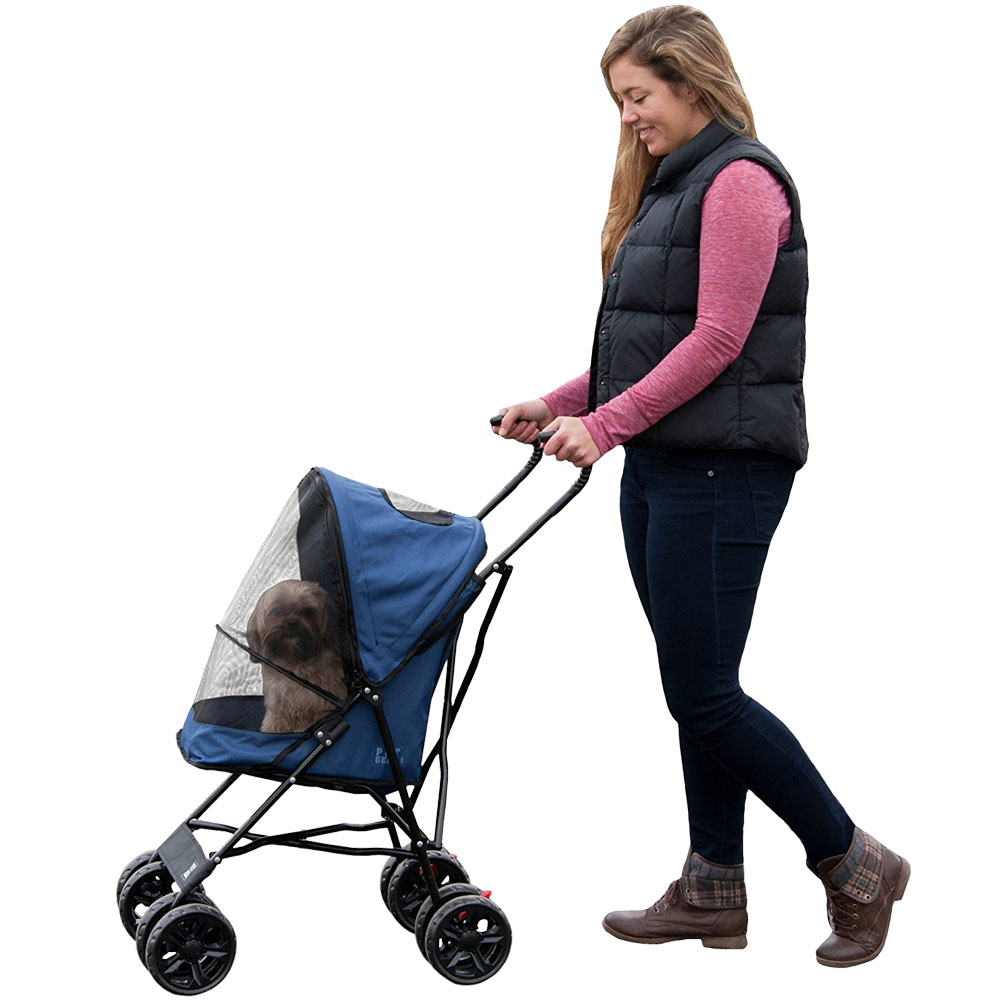 Pet Gear Travel Lite Pet Stroller Navy On Sale EntirelyPets