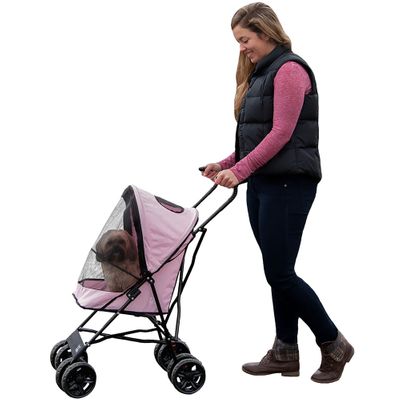 PET-GEAR-TRAVEL-LITE-STROLLER-PINK