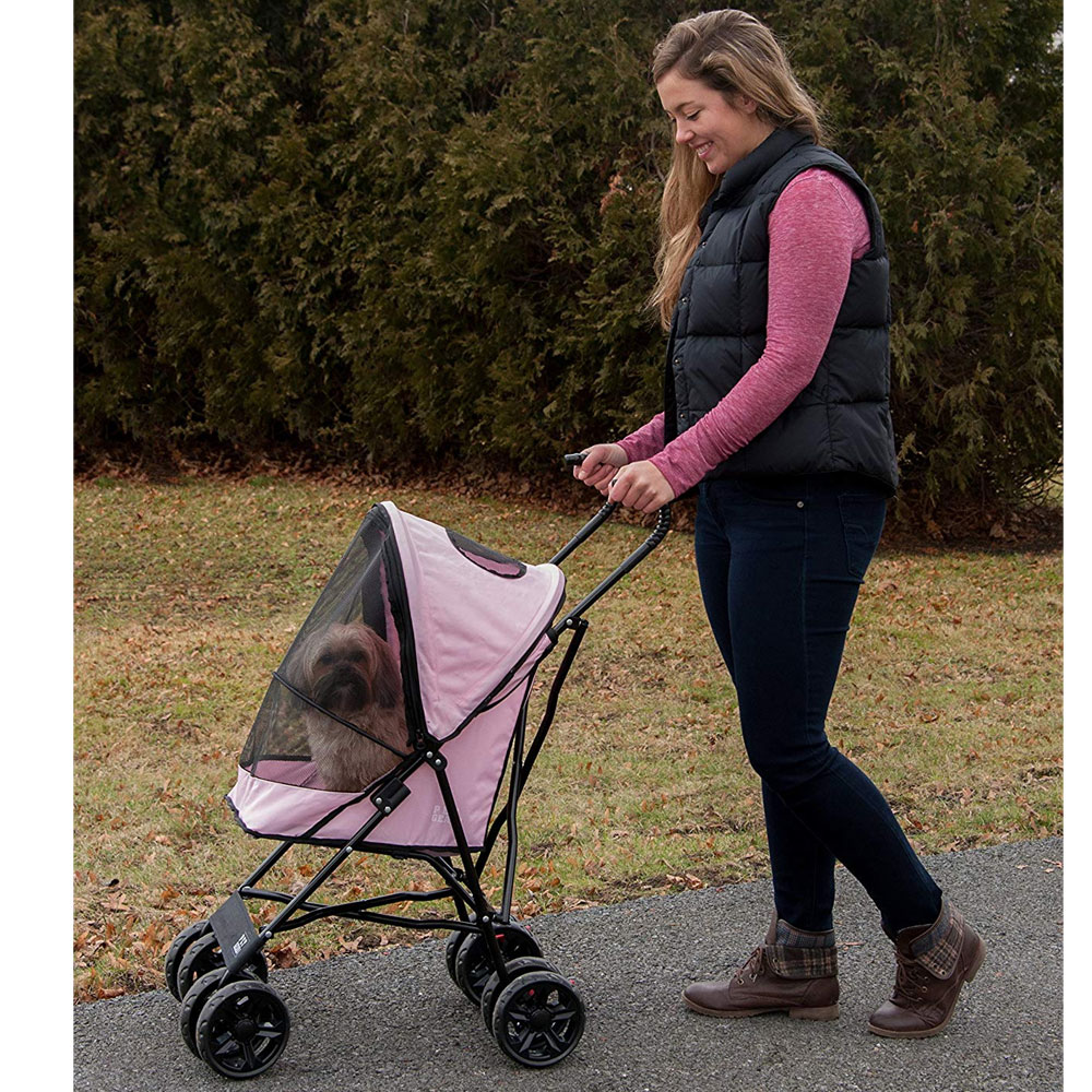 Pet Gear Travel Lite Pet Stroller Pink On Sale EntirelyPets