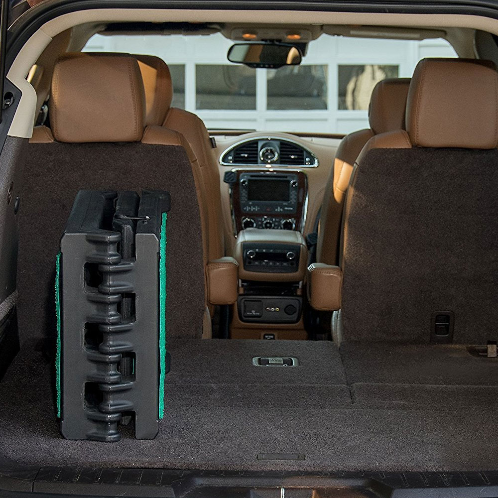 Pet Gear Travel Lite TriFold Ramp With Supertrax Black/Green On