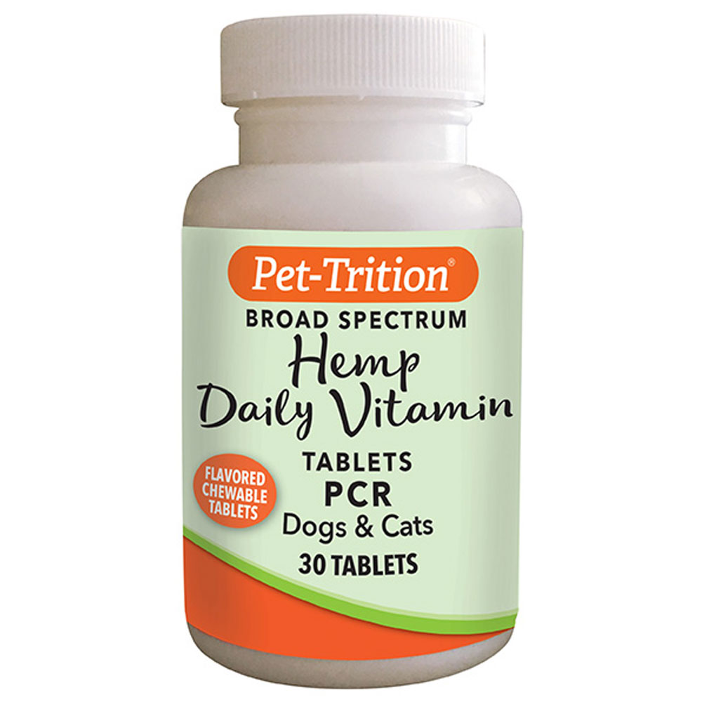 Pet-Trition Hemp Daily Vitamin for Dogs & Cats