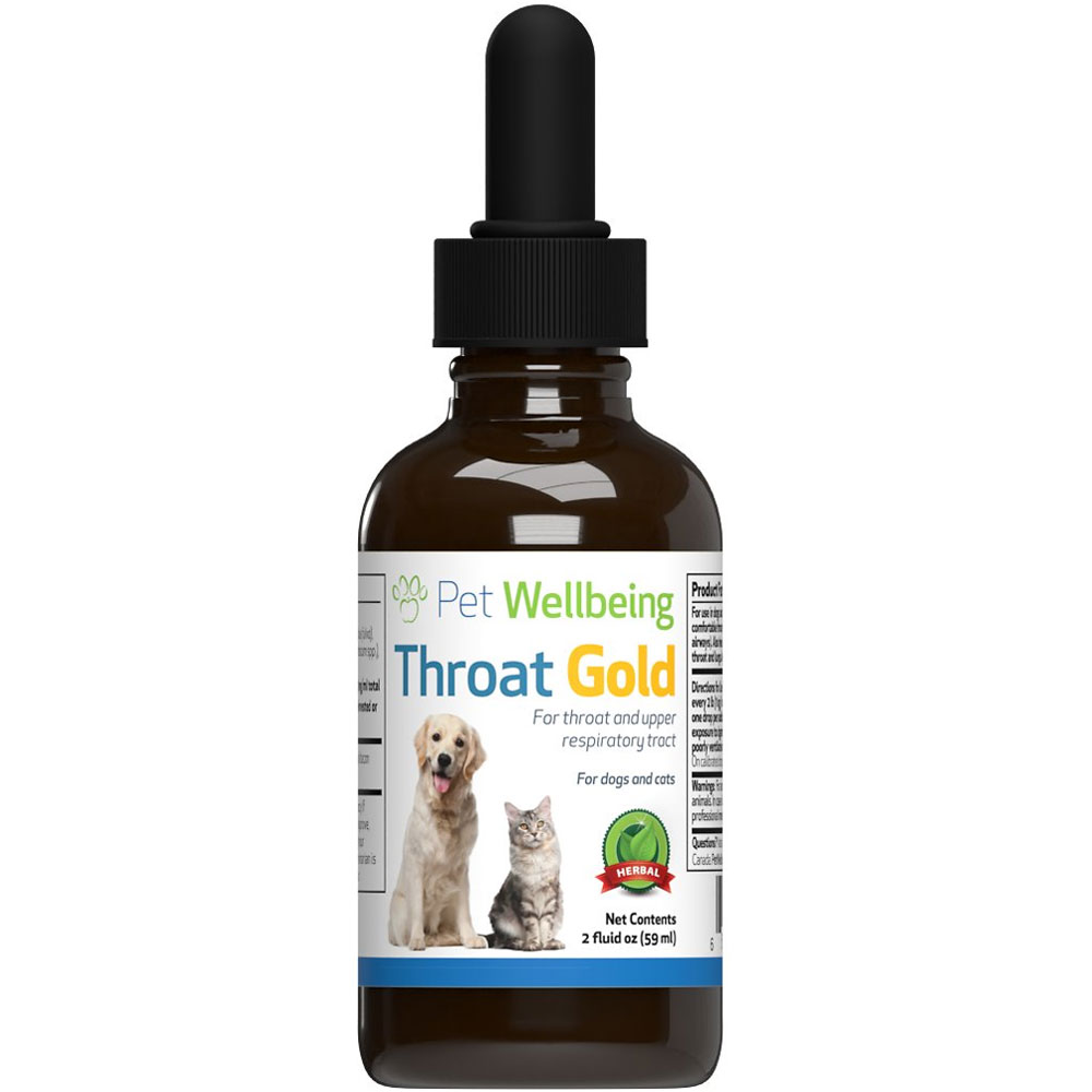 Pet Wellbeing Young at Heart & Throat Gold Supplement 