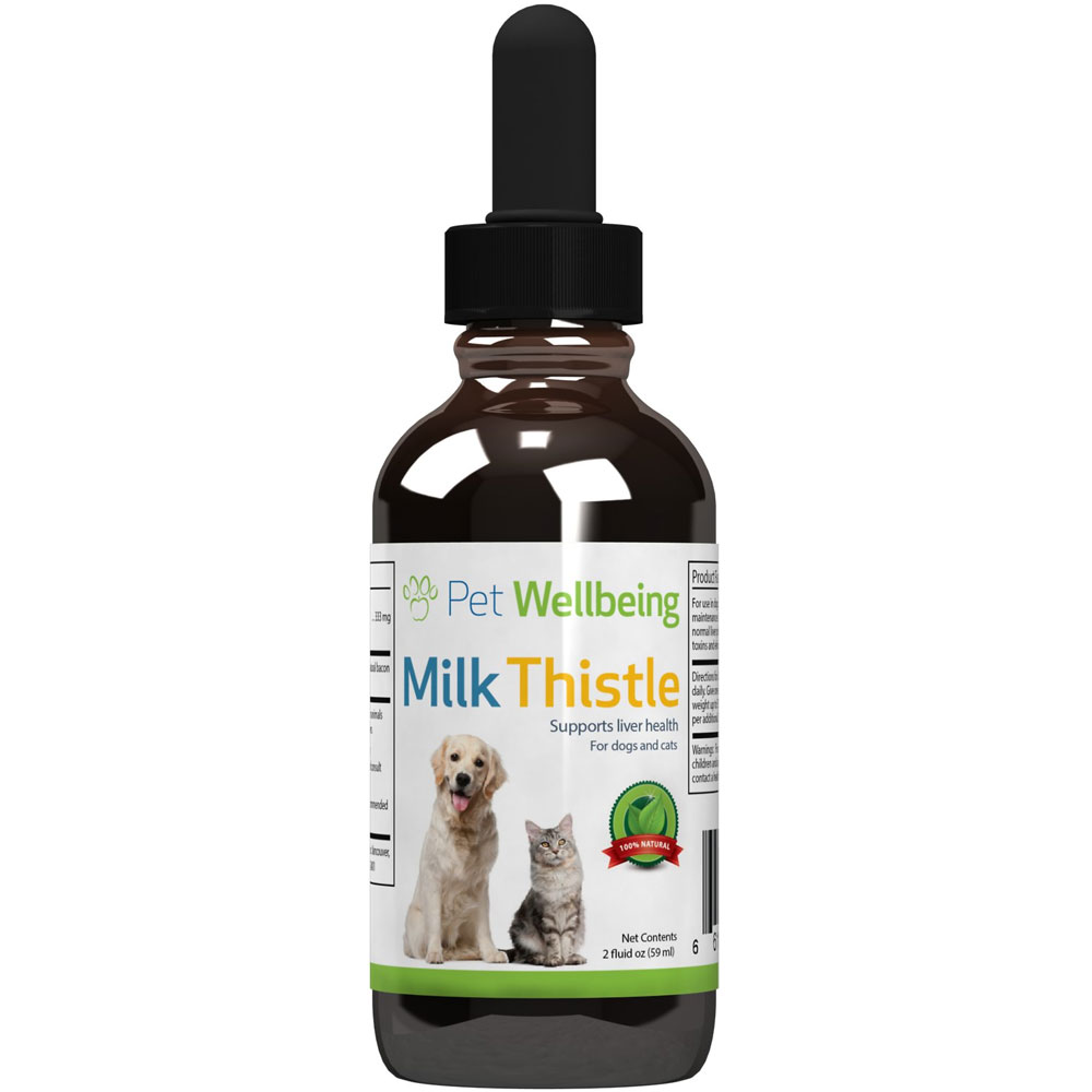 Pet Wellbeing Milk Thistle Liver Support Supplement