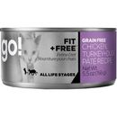 Petcurean Go! Fit + Free Cat Food - Chicken Turkey + Duck Pate (24x5.5oz)