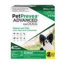 PetPrevea Advanced Flea Tick for Dogs - 5-10 lbs, 4 Month Supply