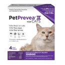 PetPrevea II Flea Tick for Cats - Over 9 lbs or more, 4 Month Supply